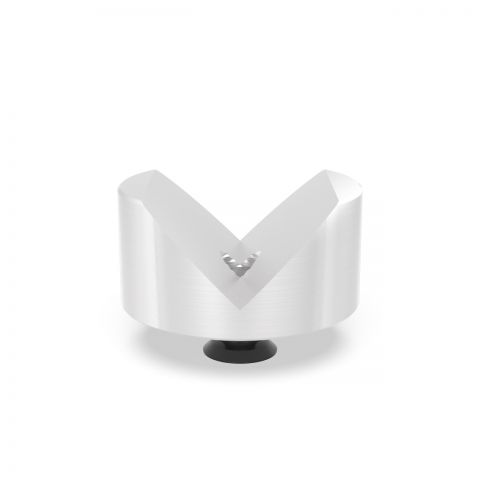 Prizma Ø 80 90° z uvitim čepom ‐ Aluminij