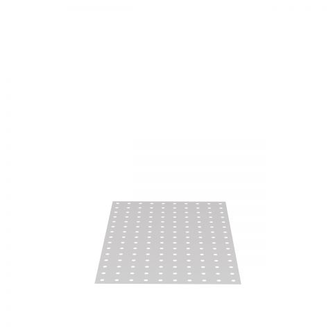 Aluminijasta plošča z izvrtinami za mizo 280035