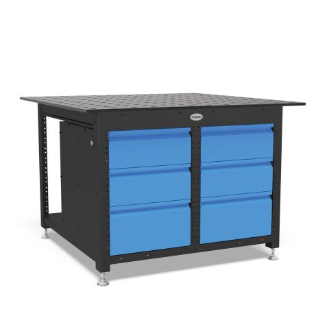 Workstation 1212 zaprto vklj. 6 predala