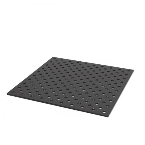 Izvrtinska plošča Premium Light 1000x1000x15 plazmanitrirana Diagonalna mreža
