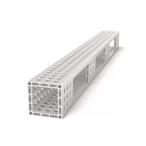 Alu profil U-oblika 1000x100x100