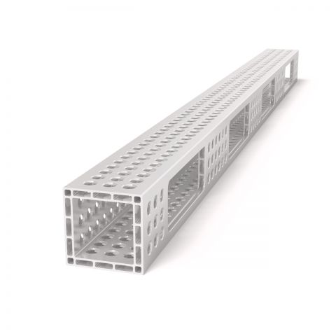 Alu profil U-oblika 1500x100x100