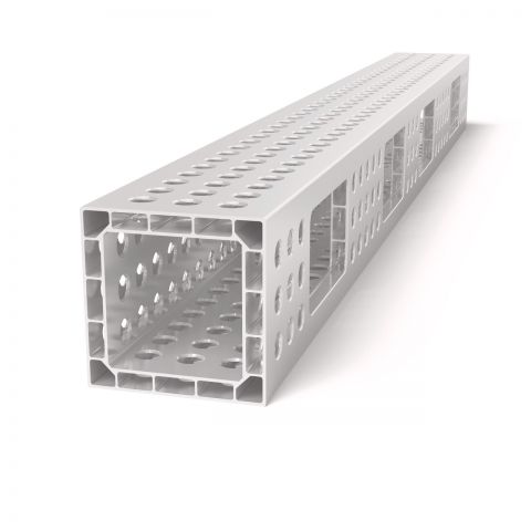 Alu profil U-oblika 2000x200x200