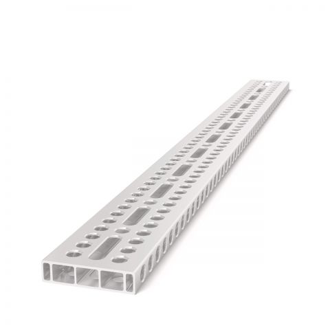 Alu profil naslon 1200x100x24 z vzdolžnim utorom