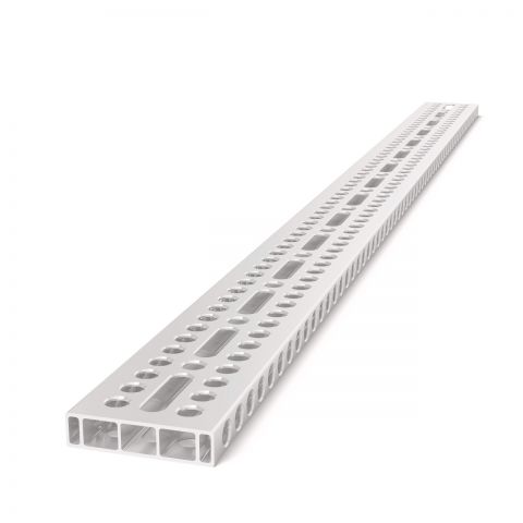 Alu profil naslon 1500x100x24 z vzdolžnim utorom