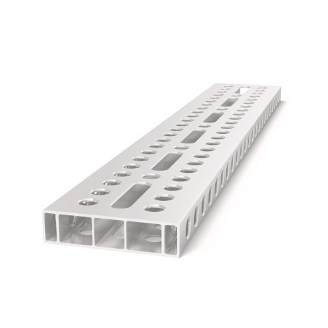 Alu profil naslon 1200x200x50 z vzdolžnim utorom