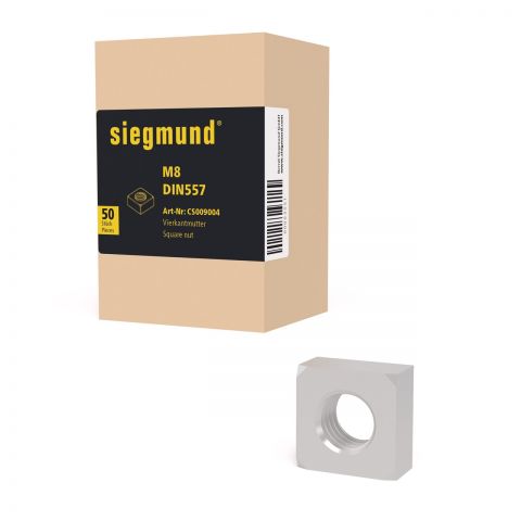 Set Štirirobe matice M8 v paketu 50 kosov