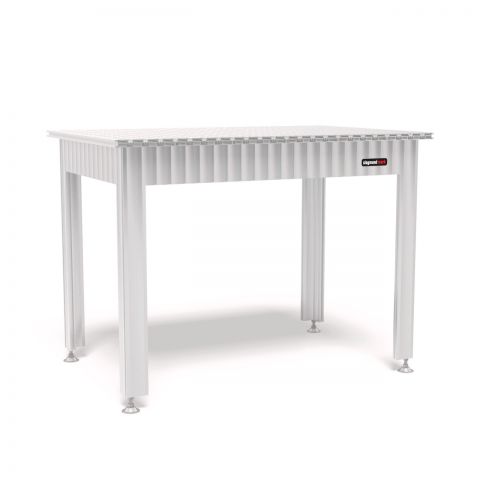 Delovna miza Z Alu profili 1200x800