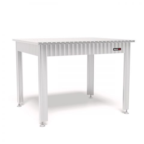 Delovna miza z Alu profili 1200x1000