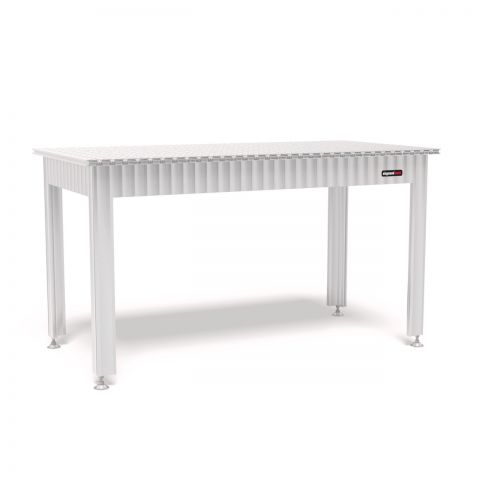 Delovna miza z Alu profili 1600x800